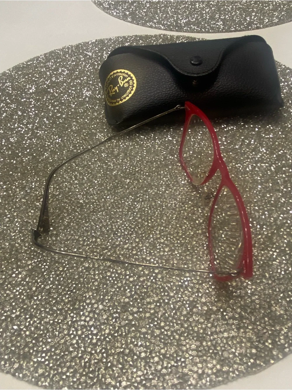 Ray Ban light ray magenta pink eyeglass frames